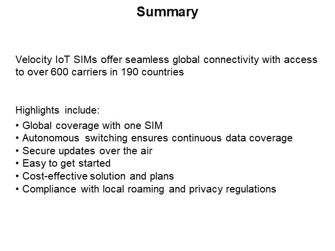 Summary
