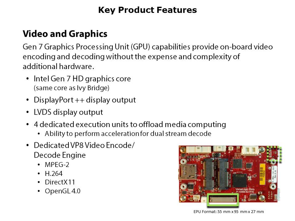 EPU-3311 Osprey Single Board Computer Slide 4