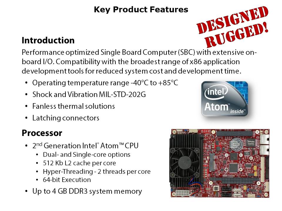 EPIC-25 Iguana SBC Slide 3