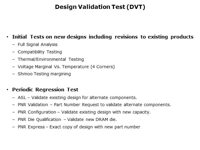 DRAM Module Testing and Reliability Monitoring Slide 3