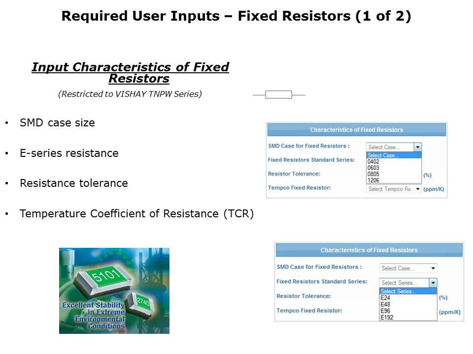 Thermistor Resistor Network Simulation Tool Slide 7