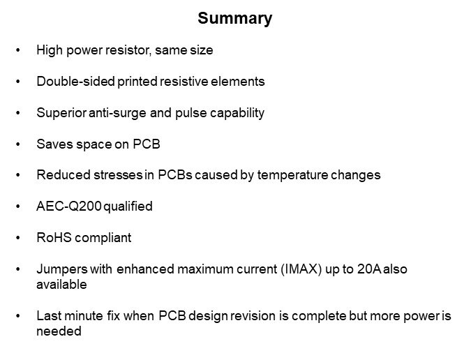 Image of Vishay CRCW-HP pulse-proof high-power thick-film chip resistors - summary
