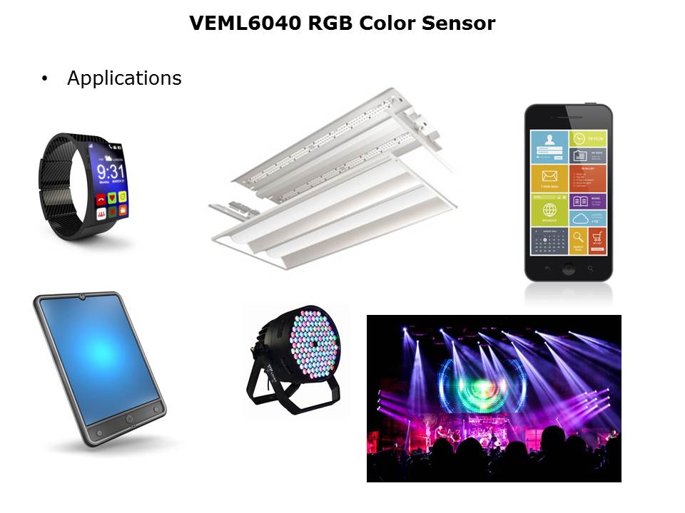 VEML6040 RGB Digital Sensor Slide 5