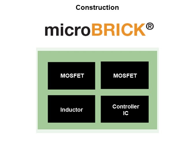 Image of Vishay Siliconix microBRICK® DC/DC Regulator Module Family - Construction