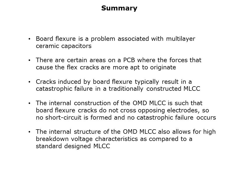 MLCC Solutions for Board Flexure Slide 24