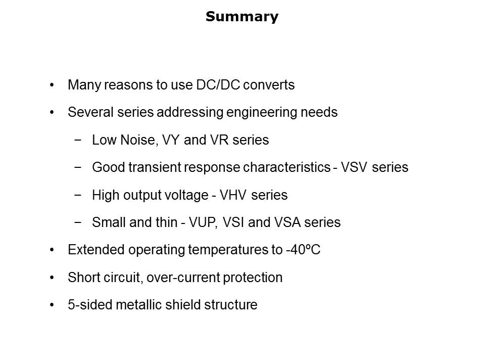 DC-DC High Response Output Slide 8