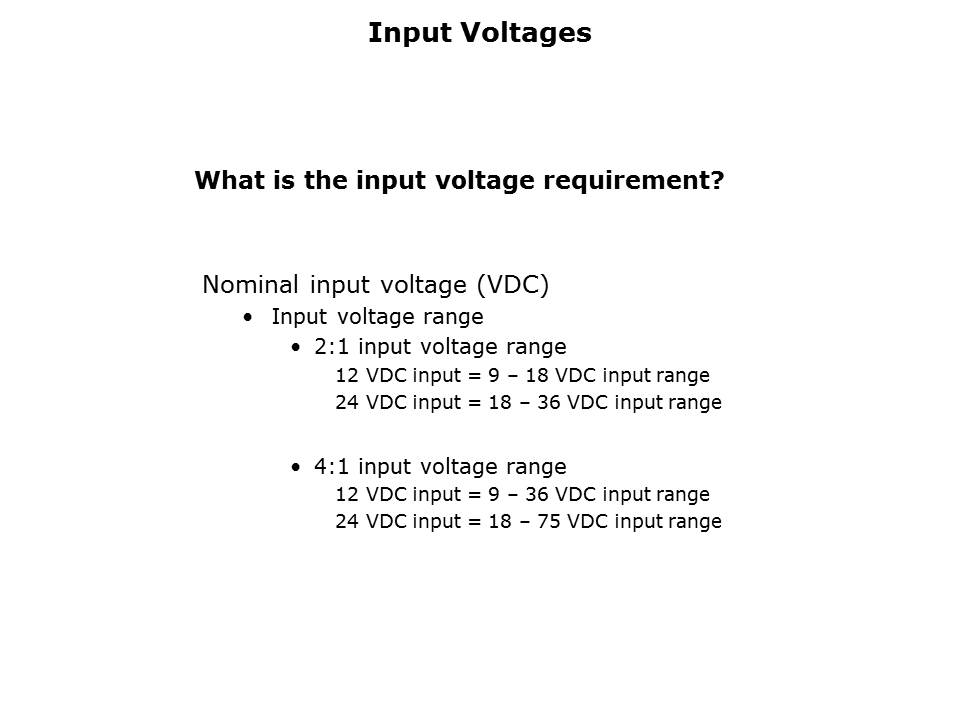 General Purpose DC-DC Converters Slide 4