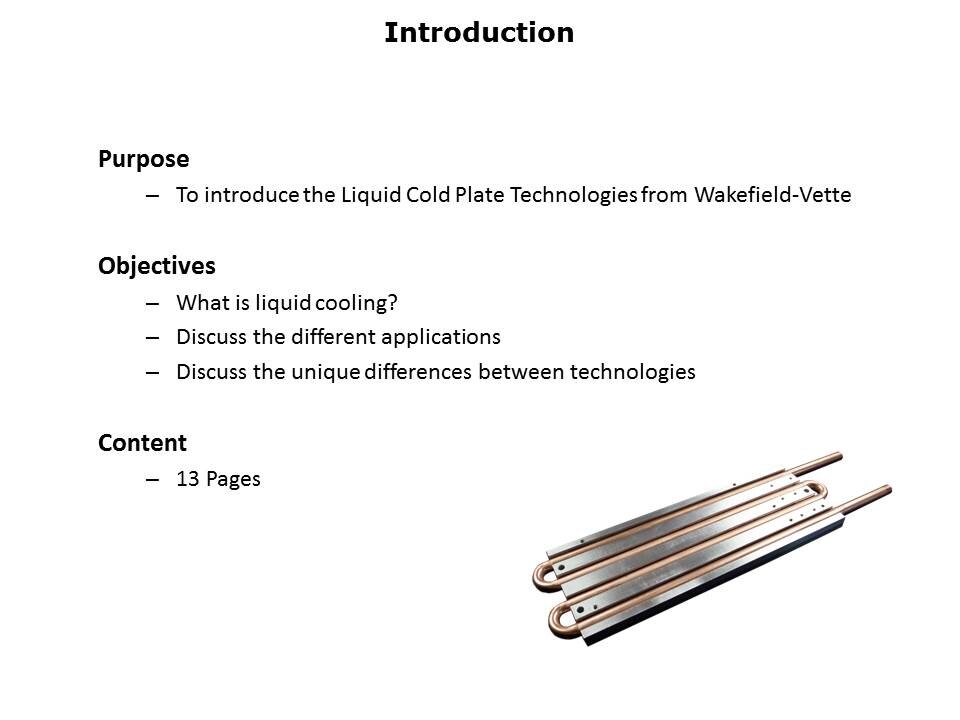 Liquid Cold Plate Technologies Slide 1