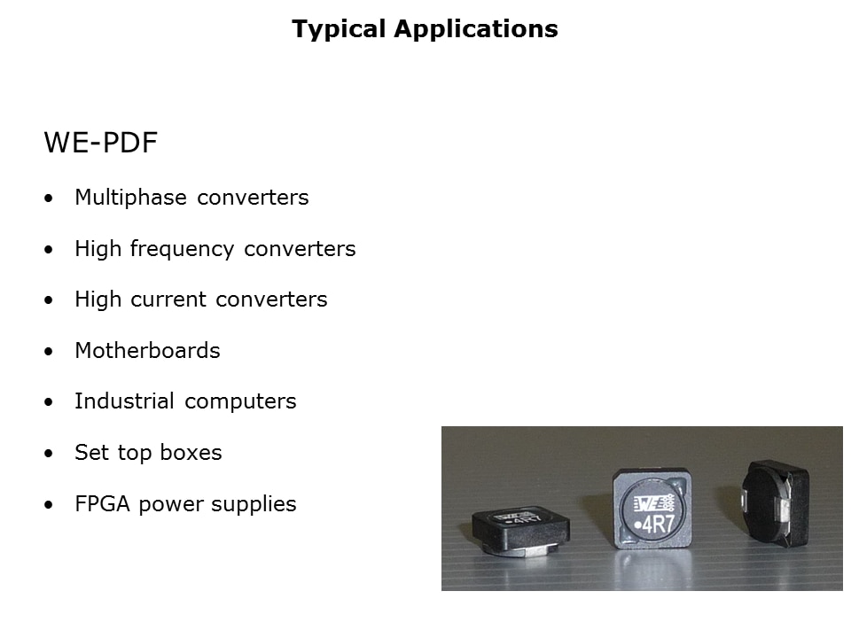 High Current Inductors with Flatwire Technology Slide 12