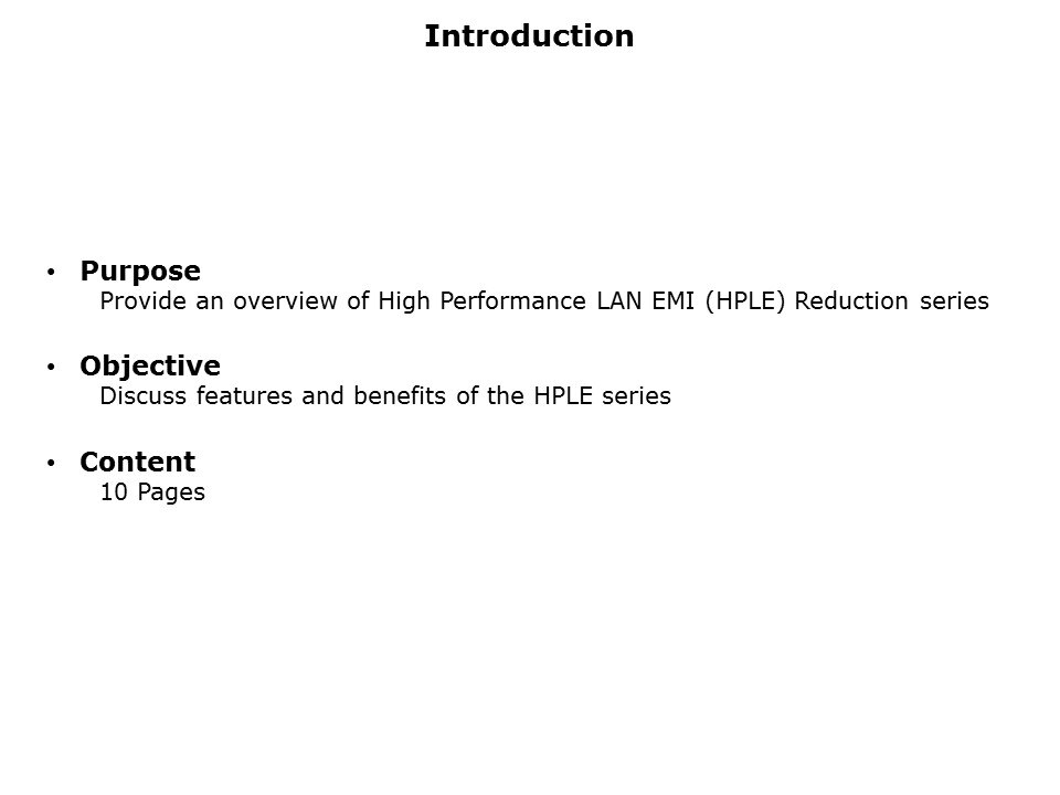 HPLE Slide 1