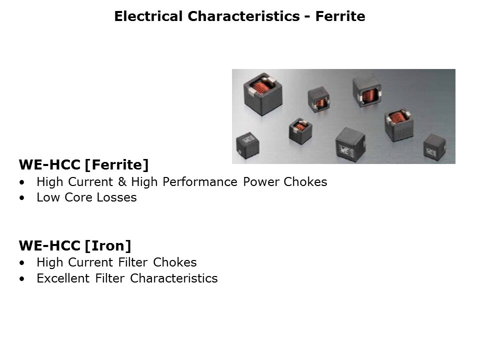 WE-HCC Inductor Slide 2