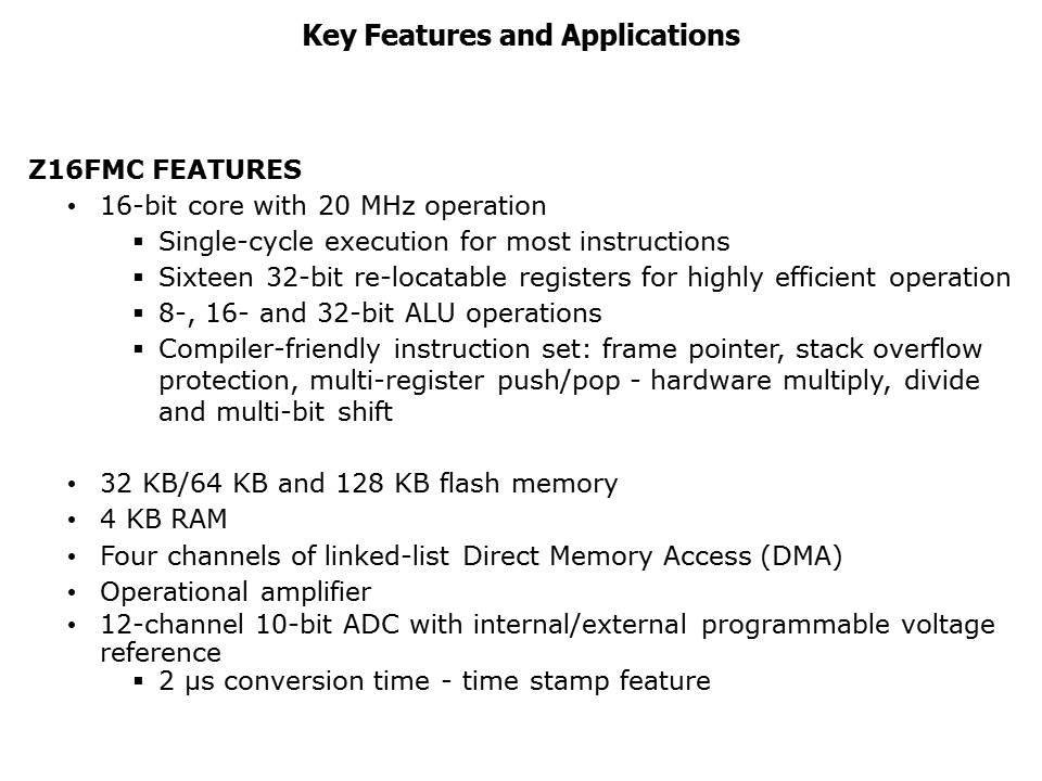 Z16FMC Motor Control Capabilities Slide 5