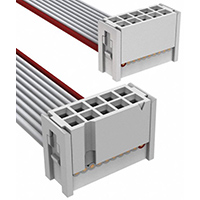Image of 3M's D89 Series Socket and 3365 Series Flat Cables