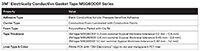 Image of 3M's Electrically Conductive Gasket Tape MSG6000F Series Properties
