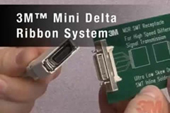 Mini Delta Ribbon 전송 케이블 조립품 - 3M | DigiKey