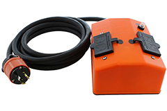 Image of AC Connectors' AC WORKS® L5-20P Extension Cord PDU