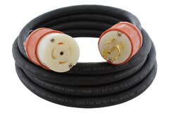 Image of AC Connector AC WORKS® Industrial High-Power Locking Extension Cord - Model L2230PR