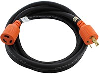 Image of AC Connectors' AC WORKS® L5-20PR Locking Extension Cord