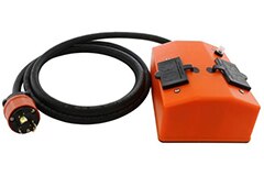 Image of AC Connectors AC WORKS® L5-30P Locking PDU Extension Cords