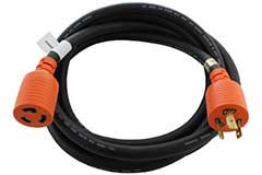 AC WORKS® L620PR Locking Extension Cord - AC Connectors