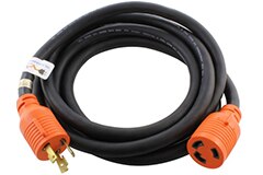 Image of AC Connectors AC WORKS® L630PR Locking Extension Cord