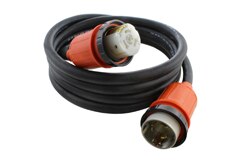 Image of AC Connector AC WORKS® MSS2PR Marine Extension Cord - Heavy-Duty Construction