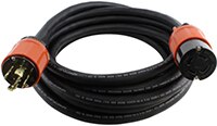 Image of AC Connectors' L1530PR AC WORKS® Series Locking Extension Cords