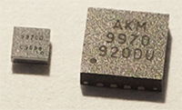 Image of AKM's AK09970D Ultra-Small Tri-Axis Magnetic Smart Switch
