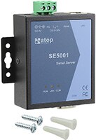 ATOP Technologies 的 SE5001 单端口串口设备服务器图片