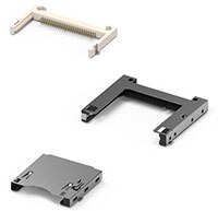 Image of ATTEND's 101D/101M/120 Series CompactFlash Memory Sockets
