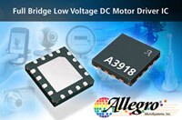 Image du variateur moteur CC A3918 d'Allegro MicroSystems