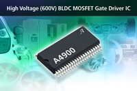 Image of Allegro MicroSystems' A4900 High-Voltage (600 V) BLDC MOSFET Gate Driver IC
