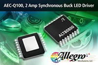 Image of Allegro Microsystems' ALT80800 AEC-Q100, 2 Amp Synchronous Buck LED Driver