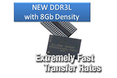 Image of Alliance Memory's AS4C512M16D3L High-Speed, Low-Voltage CMOS DDR3L SDRAM