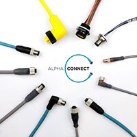 Image of Alpha Wire's M12 Flexible Cordsets