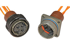 Image of Amphenol Aerospace Operations MT 38999 Fiber Optic Circular Connectors