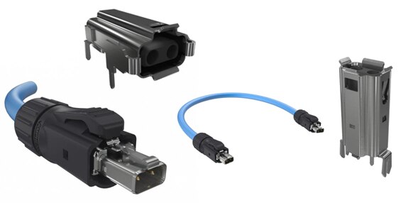 Single Pair Ethernet (SPE) IP20 Connectors