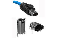 Image of Amphenol Communications Solutions' Single Pair Ethernet (SPE) IP20 Connectors