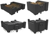 Image of Amphenol ICC's PwrBlade® MiniMezz Connectors