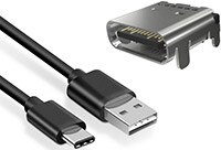 Amphenol ICC 的 USB Type-C 连接器图片