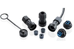 Image of Amphenol LTW Fiber Optics Connector