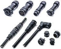 תמונה של מחברי X-Lok מבית Amphenol LTW