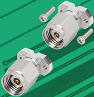 Image of Amphenol SV Microwave's Male Solderless Surface Mount Connectors