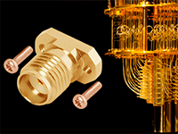 Amphenol SV Microwave 的非磁性 RF 連接器圖片