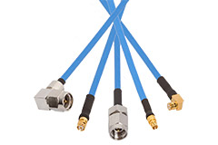 Image of Amphenol SV Microwave RF Fixed-Length Metric Cable Assemblies