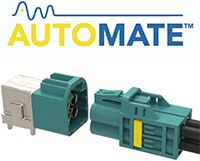 Amphenol RF AUTOMATE® Mini-FAKRA Type-A 连接器的图片
