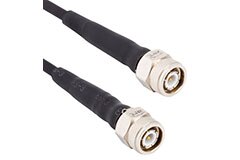 Image of Amphenol RF's TNC Plug-to-Plug Cable Assemblies