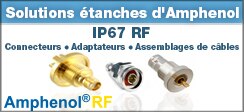 Bannière des solutions étanches d'Amphenol RF