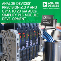 Image of Analog Devices AD4111 and AD4112 24-bit ADC