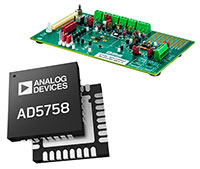 Image of Analog Devices AD5758 Single Channel DAC with HART Connectivity